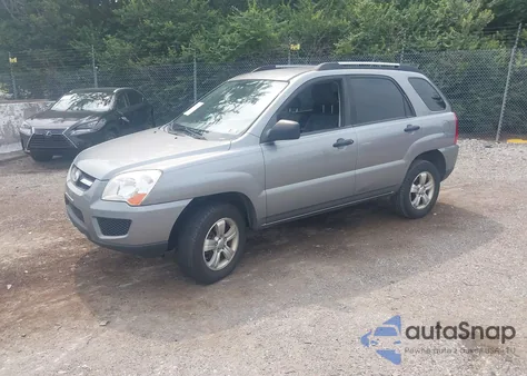 2010 Kia Sportage Lx z USA, uszkodzony, nr VIN KNDKG3A45A7702668